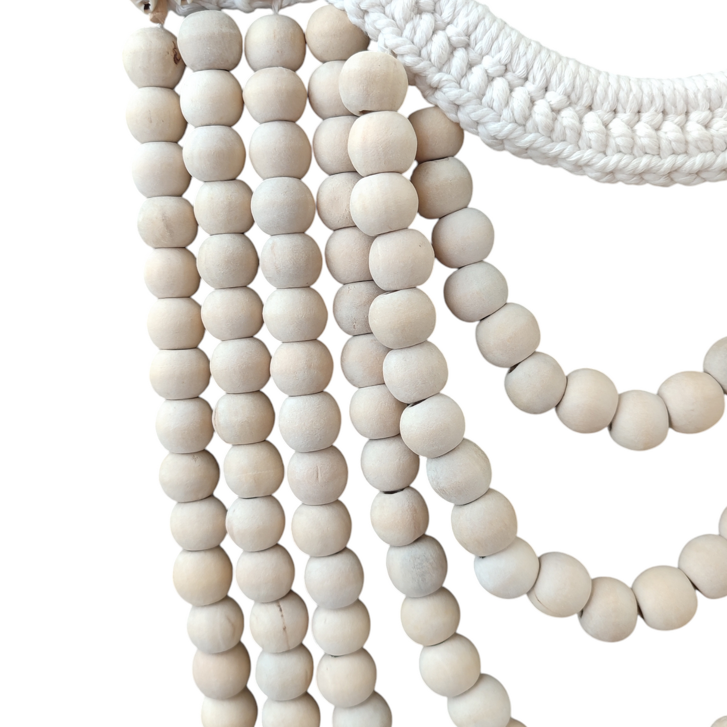 2 Pcs of Papua Shell Necklace, Tribal Papua Necklace: Shell Wall Decor