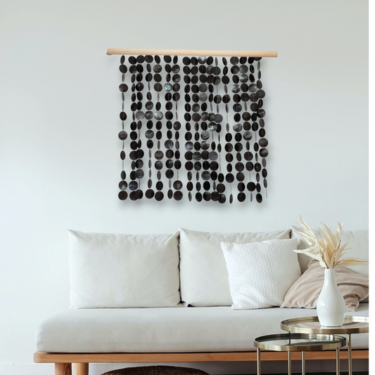 Capiz Shell Wall Curtain Decor, Capiz Wall Art