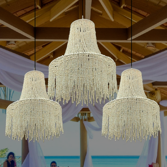 Seashell Chandeliers: Add Coastal Charm and Boho Chic to Your Wedding Décor