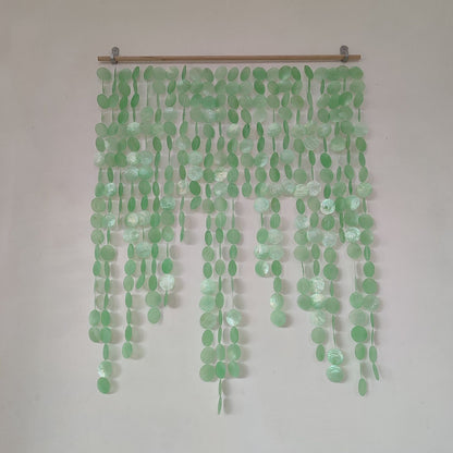 Custom Handmade Capiz Shell Wall Hanging for bedroom decor