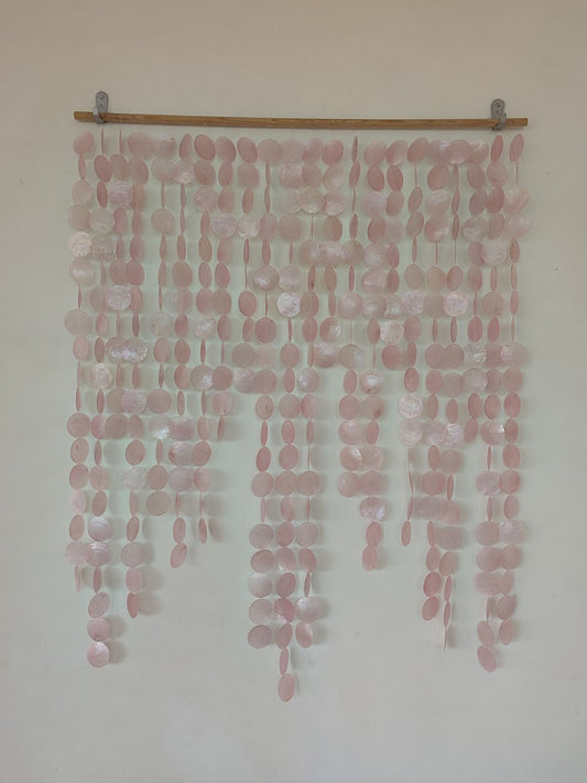 Custom Handmade Capiz Shell Wall Hanging for bedroom decor