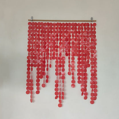 Custom Handmade Capiz Shell Wall Hanging for bedroom decor