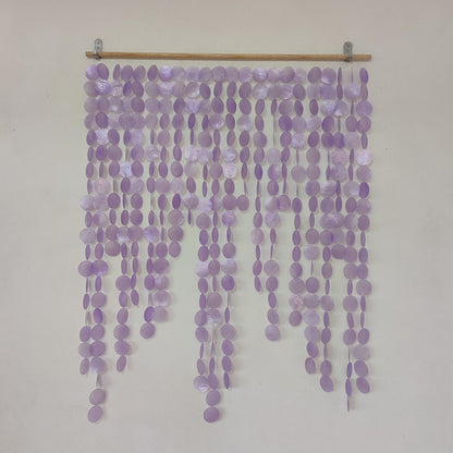 Custom Handmade Capiz Shell Wall Hanging for bedroom decor