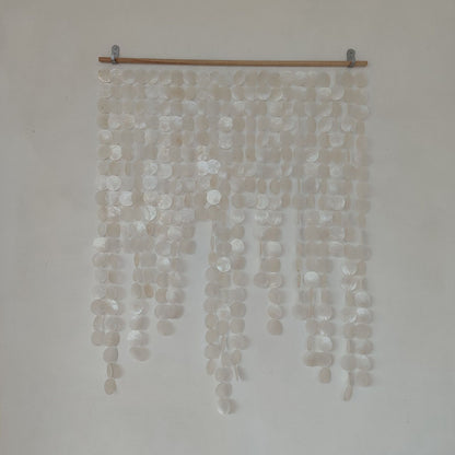 Custom Handmade Capiz Shell Wall Hanging for bedroom decor