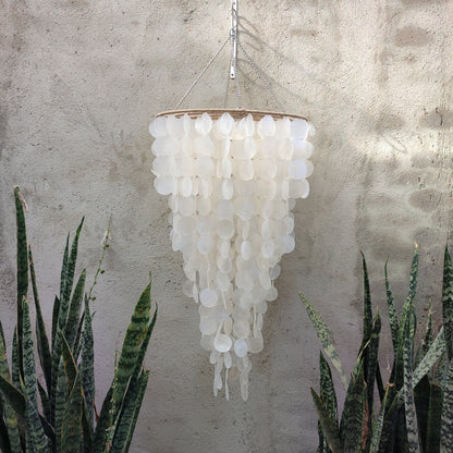 Capiz Shell Chandelier: Capiz Lamp Shade
