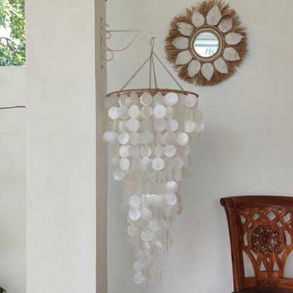 Capiz Shell Chandelier: Capiz Lamp Shade