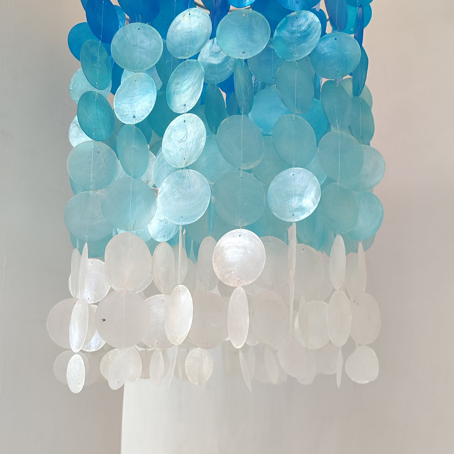 Ombre Capiz Wind Chime