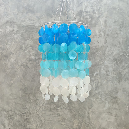Ombre Capiz Wind Chime