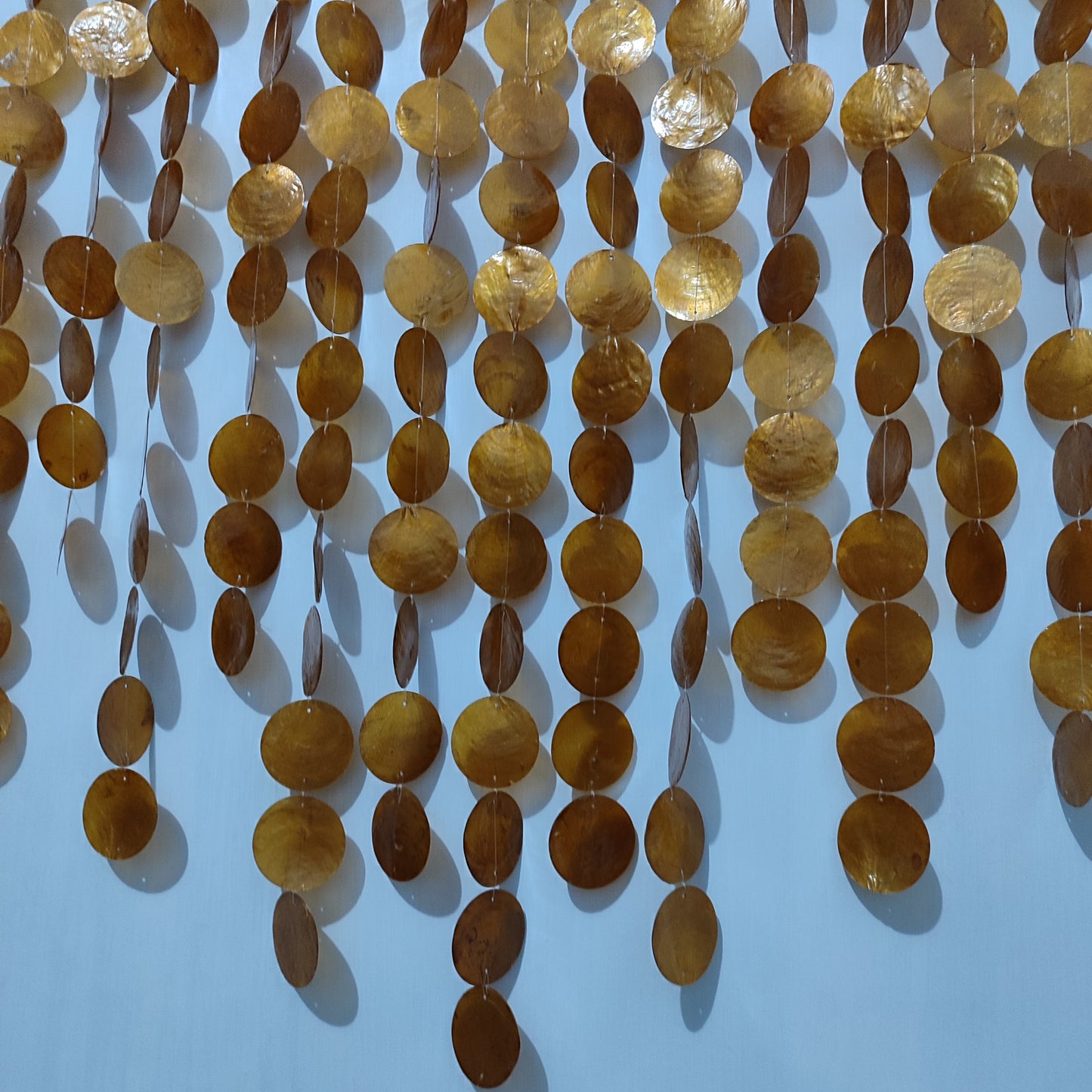 Handmade Capiz shell wall art, wall art for bedroom