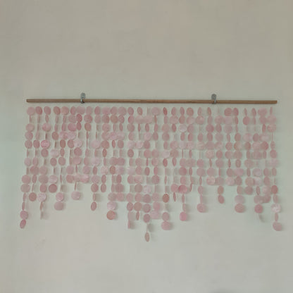 Handmade Capiz shell wall art, wall art for bedroom